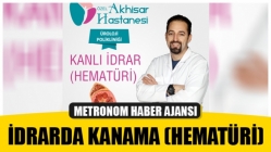 İdrarda Kanama (Hematüri)