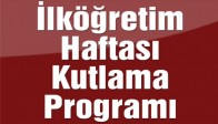 İlköğretim Haftası Kutlama Programı