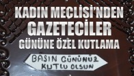 Kadın Meclisi, Basın Günümüzü Pasta Keserek Kutladı