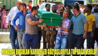 Kanalda Boğulan Kardeşler Gözyaşlarıyla Toprağa Verildi