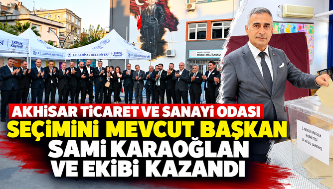 KARAOĞLAN’DAN SEÇİM SONRASI MESAJ: “AKHİSAR KAZANDI”