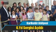 Karikatür Atölyesi 6.Yıl Sergisi Açıldı