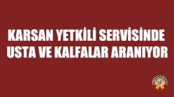 Karsan Yetkili Servisinde Usta ve Kalfalar Aranıyor