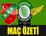 Karşıyaka - Akhisar Belediyespor maçı özet görüntüleri.