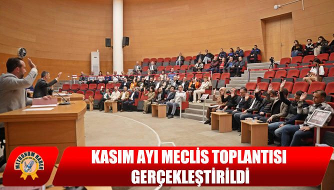 Kasım Ayı Meclis Toplantısı Gerçekleştirildi