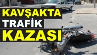 Kavşakta trafik kazası!