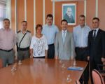 Kaymakam Mustafa Çek Son İlçe Spor Güvenlik Kurulu Toplantısana Katılıp Veda Etti