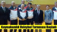 Kaymakamlık Voleybol Turnuvası Başladı