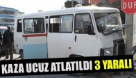 Kaza Ucuz Atlatıldı 3 Yaralı