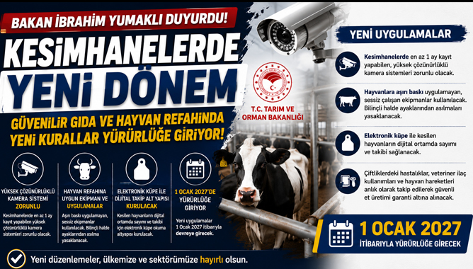 Kesimhanelerde Yeni Dönem