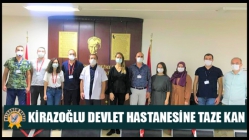 Kirazoğlu Devlet Hastanesine Taze Kan