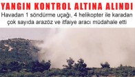 Kırkağaç'taki Orman Yangını Kontrol Altına Alındı