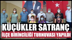 Küçükler Satranç İlçe Birinciliği Turnuvası Yapıldı