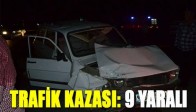 Kula’da Trafik Kazası: 9 Yaralı