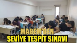 Mabem'den seviye tespit sınavı