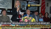Makine Mühendisi Hayriye Hacet Çam Fidanları Dağıtarak Aday Adaylığını Açıkladı