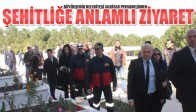 Manisa Büyükşehir Belediyesi Akhisar Personelinden Şehitliğe Anlamlı Ziyaret