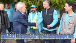 MASKİ, AKHİSAR’I KALKINDIRIYOR