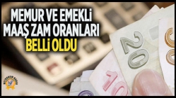 Memur ve Emekli Maaş Zam Oranları Belli Oldu