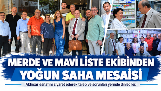 Merde Ve Mavi Liste Ekibinden Yoğun Saha Mesaisi