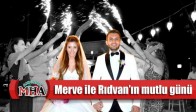 Merve ile Rıdvan’ın mutlu günü