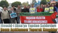 Mescid-i Aksa’ya Yapılan Saldırıları Basın Açıklaması Yaparak Kınadılar