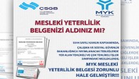 Mesleki Yeterlilik Belgesi Zorunluluğu