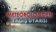 Meteorolojiden Uyarı!