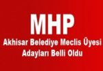 MHP Akhisar Belediye Meclis Üyesi Adayları Belli Oldu