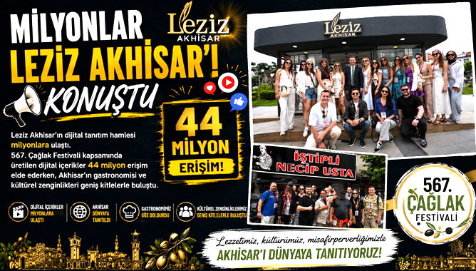 Milyonlar Leziz Akhisar'ı Konuştu