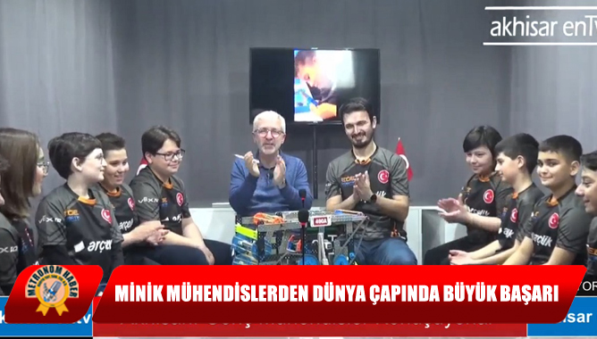 Minik Mühendislerden Dünya Çapında Büyük Başarı