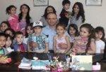 Minik Öğrencilerden İlçe Trafik Komiserine Ziyaret
