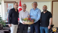 Mustafa Güral Kaymakam Murat Kütük’ü Ziyaret Etti