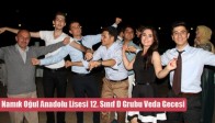 Namık Oğul Anadolu Lisesi 12. Sınıf D Grubu Veda Gecesi