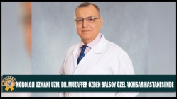 Nöroloji Uzmani Uzm. Dr. Muzaffer Özden Balsoy Özel Akhisar Hastanesi’nde