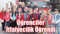Öğrenciler İtfaiyecilik Öğrendi