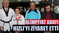 Olimpiyat Adayı Belediye Başkanı Salih Hızlı’yı Ziyaret Etti