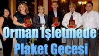 Orman İşletmede Plaket Gecesi