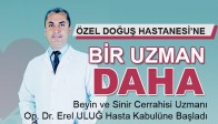 Özel Doğuş Hastanesi Güçlenmeye Devam Ediyor.