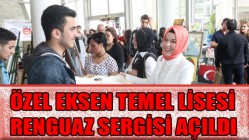 Özel Eksen Temel Lisesi Renguaz Sergisi Açıldı