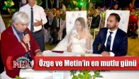 Özge ve Metin’in en mutlu günü