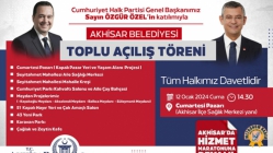 Özgür Özel, Akhisar Belediyesi’nin Toplu Açılış Törenine Katılacak