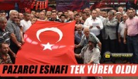 Pazarcı Esnafı Tek Yürek Oldu