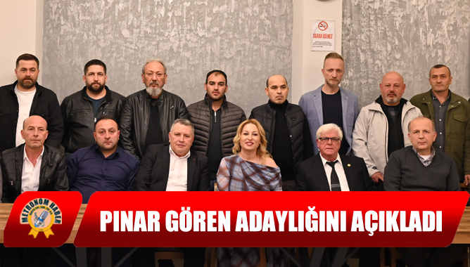 Pınar Gören Adaylığını Açıkladı