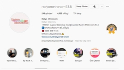 Radyo Metronom Ailesi Instagram’da