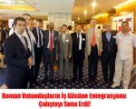 Roman Vatandaşların İş Gücüne Entegrasyonu Çalıştayı Sona Erdi!
