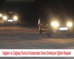 Sağlam ve Çağdaş Sürücü Kurslarından Gece Direksiyon Eğitimi Başladı
