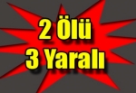 Salihli'de Feci Kaza! 2 Ölü 3 Yaralı