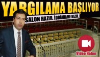 Salon Hazır. İddianame Hazır. Yargılama Başlıyor