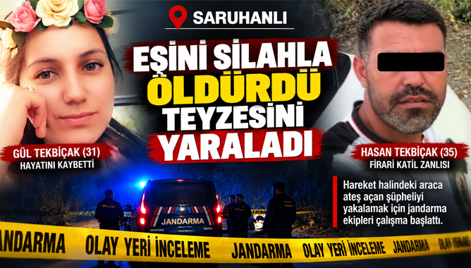 Saruhanlı’da Silahlı Saldırı: 1 Kadın Hayatını Kaybetti